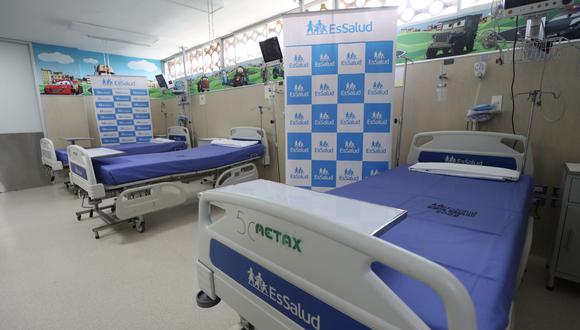 EsSalud inaugura sala de hospitalización de trasplante pediátrico (foto: EsSalud)