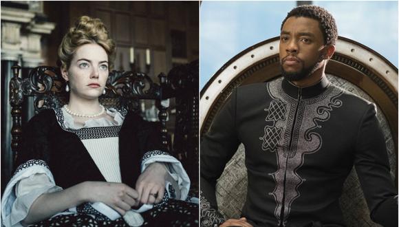 "The Favourite" y "Black Panther" (Foto: Agencia)