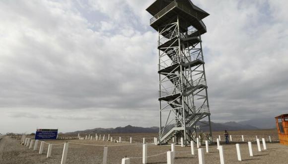 Ica: La torre mirador se encuentra en el kilómetro 424 de la carretera Panamericana Sur, en el distrito de Ingenio. (Foto: Mincul)