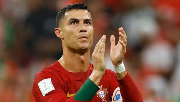 Cristiano Ronaldo ingresó en el minuto 75 del Portugal-Suiza en Qatar 2022.