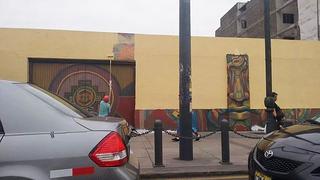 Mural en Jr. Lampa fue eliminado tras carta del municipio
