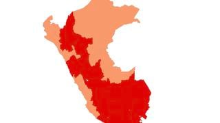 Elecciones Perú 2021: así evoluciona el nuevo mapa electoral tras la segunda vuelta | INTERACTIVO