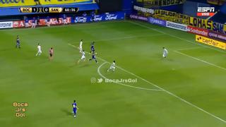 Boca Juniors vs. Santos: Sebastián Villa puso 2-0 al ‘Xeneize’ tras contragolpe letal | VIDEO 