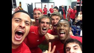 Bayern Múnich: el selfie de los campeones en el vestuario