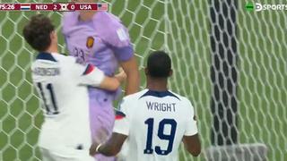 La reacción: Wright marcó el 2-1 de Estados Unidos frente a Países Bajos en octavos de Qatar 2022 | VIDEO