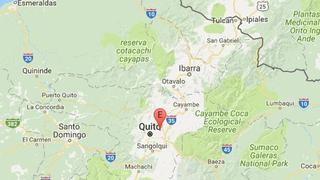 Ecuador: sismo de magnitud 4,6 sacude con fuerza a Quito