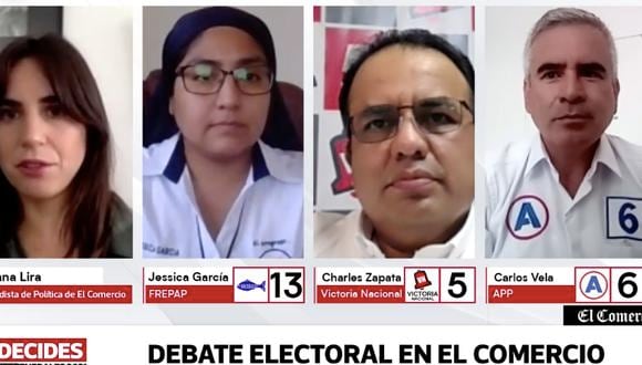 Continúan los debates electorales en El Comercio.