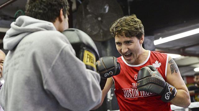 Justin Trudeau, de primer ministro a boxeador en Brooklyn - 8