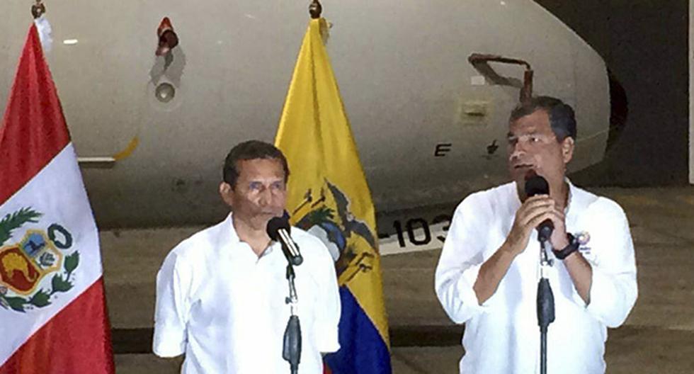 El presidente de Ecuador, Rafael Correa, agradeció la ayuda peruana. (Foto: Presidencia Ecuador)