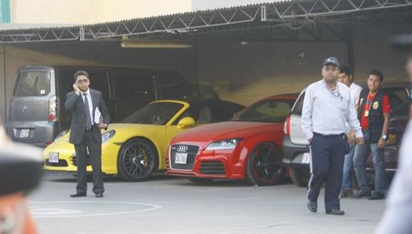 Gerald Oropeza: Poder Judicial inmovilizó sus lujosos carros