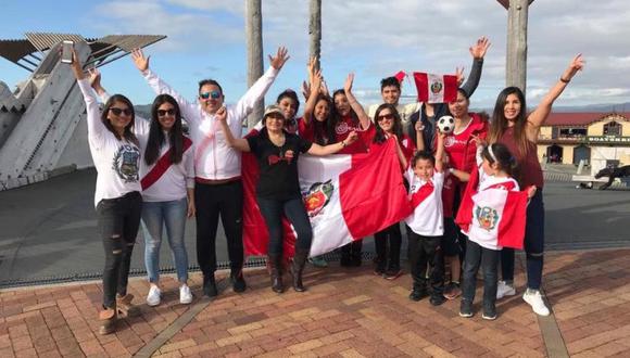 Los peruanos que viven en Nueva Zelanda se preparan para alentar a la selección de fútbol. (Captura. Barra Peruana en NZ-Rusia 2018).