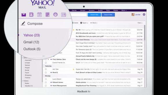 Ahora podrás ver tu correo de Gmail en Yahoo Mail