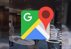 Google Maps: lo captaron cámaras de Street View y él hizo polémico gesto[FOTOS]