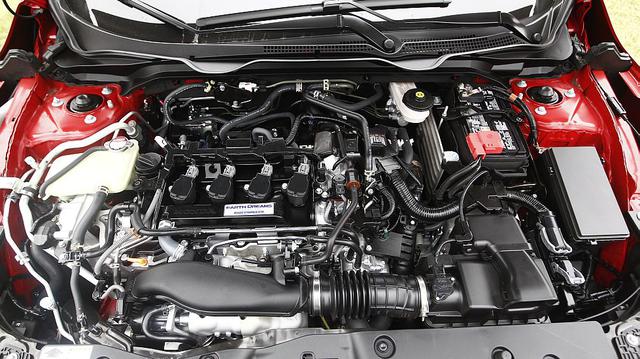 El Honda Civic Si lleva por primera vez un motor turbocargado, de 1,5 litros, que produce una potencia de 205 HP.