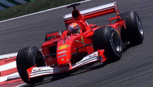 El Ferrari F2001 cuenta con un motor V10 de 900 HP. (Foto: Difusión)