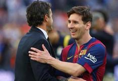 Luis Enrique sorprende al Barcelona: “Lionel Messi es básico”
