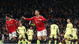 Manchester United 3-2 Arsenal: victoria con doblete de Cristiano Ronaldo | VIDEO