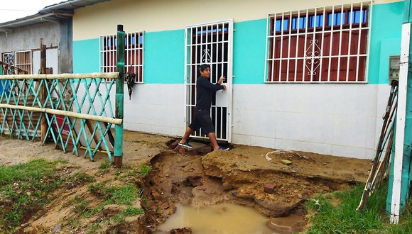 El ciclón Yaku viene afectado viviendas a su paso (Foto: GEC)