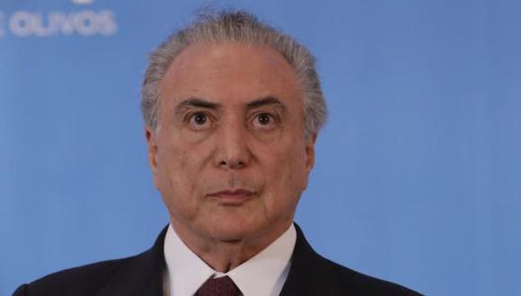 Michel Temer: Juicio en mi contra "desestabiliza" a Brasil
