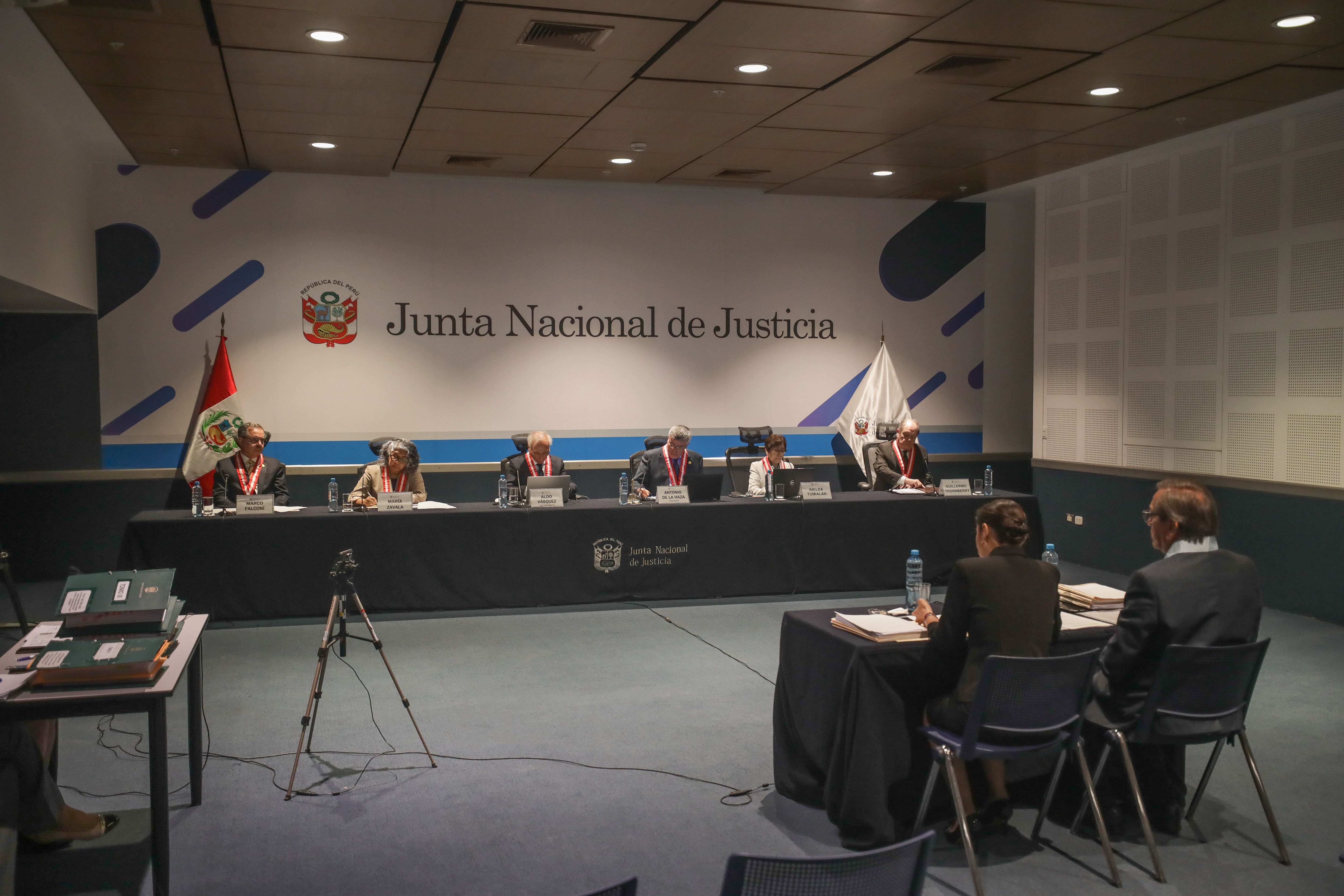 LA JUNTA NACIONAL DE JUSTICIA EVALUA DESTITUCION DE PATRICIA BENAVIDES.
(FOTO: Britanie Arroyo / @photo.gec )