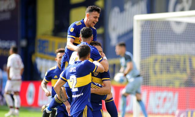 Boca Juniors vs. Lanús: las imágenes del partido en La Bombonera | Foto: @afa