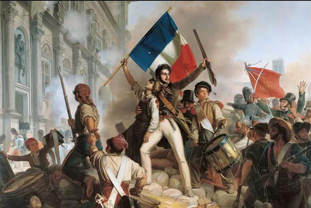 The French Revolution inspired the Greeks.  GETTY IMAGES