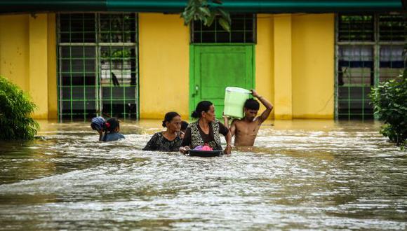 Asia es el continente es el con mayor historial de grandes inundaciones y entre 70 y 156 millones de personas estarían en riesgo. (Foto: AFP)
