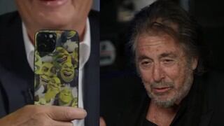 Al Pacino explica por qué tenía una funda de Shrek en su celular, tras foto viral