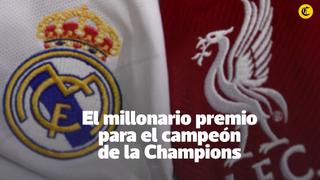 Real Madrid vs. Liverpool: el extraordinario premio al campeón de la Champions League