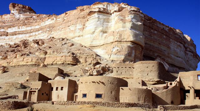 Conexión con el desierto: Mira este deslumbrante hotel egipcio - 1
