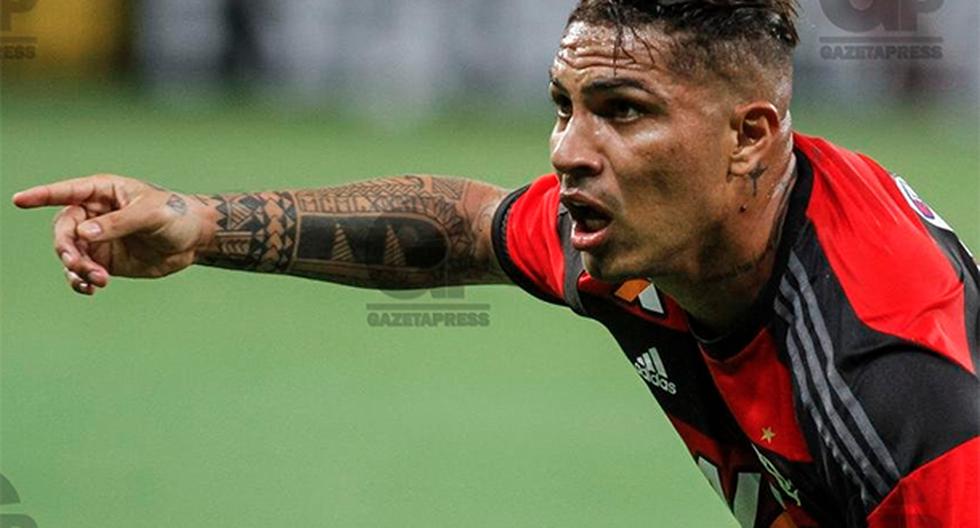 Paolo Guerrero volvió al gol luego de cinco meses de sequía. El delantero peruano anotó un doblete con Flamengo ante Atlético Mineiro (Foto: Gazeta Press)