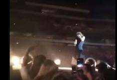 One Direction: Harry Styles fue agredido con botellazo durante concierto | VIDEO  
