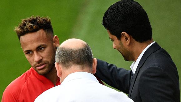 Al Khelaifi evita responder si Neymar encaja en nuevo proyecto | Foto: AFP