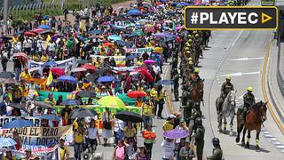 Colombia: Miles de maestros marcharon por aumentos de salarios