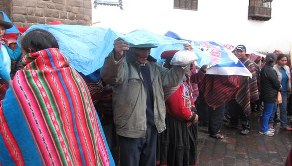 Cusco es una de las regiones donde se presentarán precipitaciones | Foto: Archivo El Comercio / Referencial
