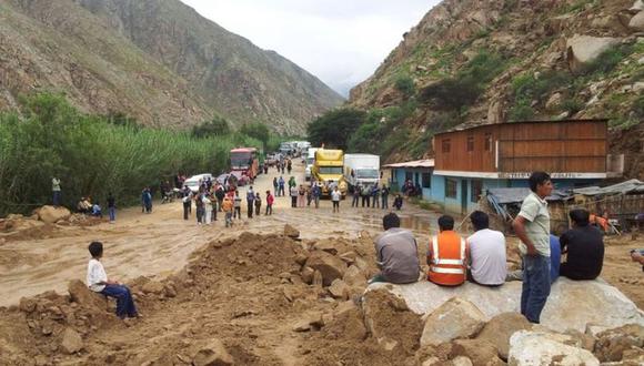 Un reporte del MTC, informó que en las regiones Huánuco y Pasco se ubican las carreteras más afectadas por la caída de huaicos y deslizamientos provocados por las lluvias intensas. (Foto: Andina)