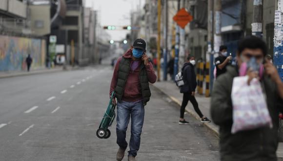 Lima Metropolitana registra caída de nuevos casos. (Foto: Cesar Campos/GEC)