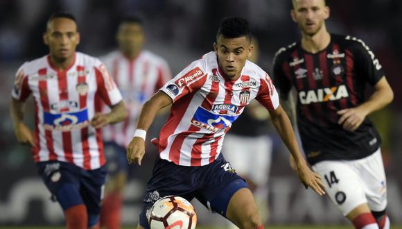 Junior vs. Atlético Paranaense se enfrentan por la final de la Copa Sudamericana 2018 en el estadio Metropolitano de Barranquilla. (Foto: AFP).