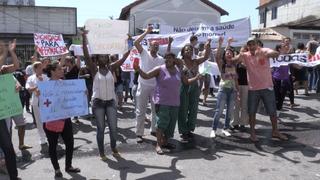 Protestas en Brasil por crisis en sector salud [VIDEO]