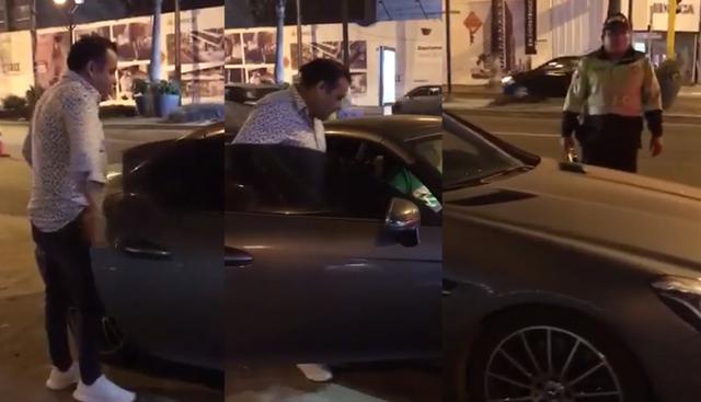 Juan Carlos Orderique dio positivo en la prueba con 3.32 L/G de alcohol en la sangre, según indicó 'Trome'. (Foto: Captura video)