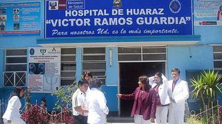 Huaraz: cuatro heridos por explosión de balón de oxígeno en hospital