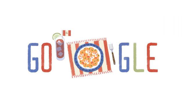 El ceviche adornó en 2014 el doodle de Google. "Estamos sirviendo ceviche para el Día de la Independencia del Perú", dijo la empresa en un comunicado al respecto. El diseñador Kevin Laughlin optó por este platillo luego de descartar una representación del ají de gallina. (Foto: Google)
