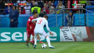 España vs. Irán: Piqué quedó en ridículo por una 'huacha' en Rusia 2018