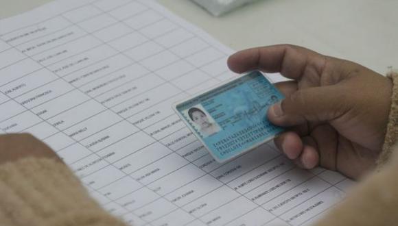 La renovación oportuna del DNI permite la plena identificación de las personas con datos vigentes y brinda la seguridad necesaria. (Foto referencial: Andina)