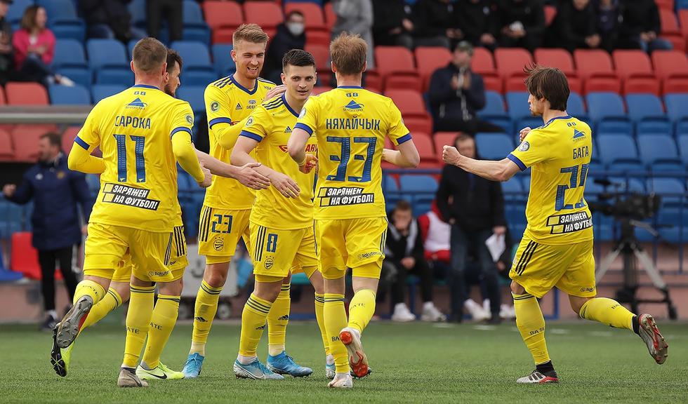 El Bate Borisov goleó ayer 3-0 al Minsk por la liga de Bielorrusia, torneo que no ha parado pese al coronavirus. (Foto: Bate Borisov)