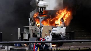 Las 10 fotos más impactantes de la protesta del miércoles en Caracas