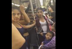 YouTube: tres mujeres desatan su ira contra anciana por un asiento