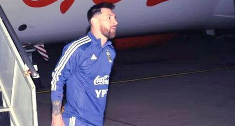 Hincha tuvo eufórica reacción al tener cerca a Lionel Messi. (Foto: @Argentina)