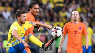 Suecia igualó 1-1 ante Holanda por Eliminatorias Rusia 2018