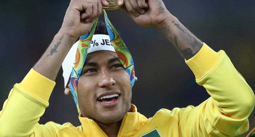 Neymar se pronució tras conseguir el oro en los Juegos Olímpicos de Río 2016. (Foto: Getty Images)